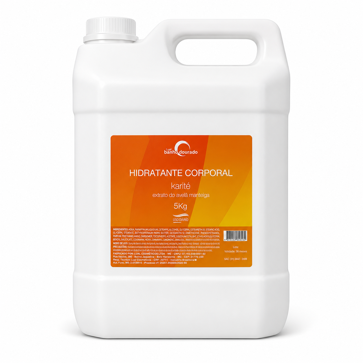 HIDRATANTE LUAL BANHO DOURADO 5kg