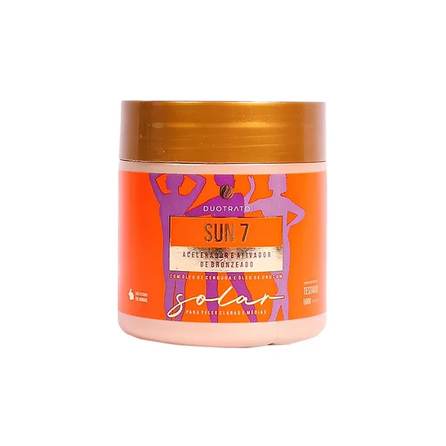 SUN 7 ATIVADOR E ACELERADOR DE BRONZEADO 500g