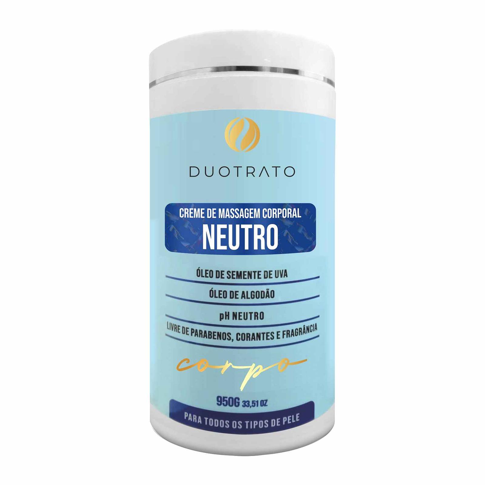 CREME DE MASSAGEM NEUTRO 950g