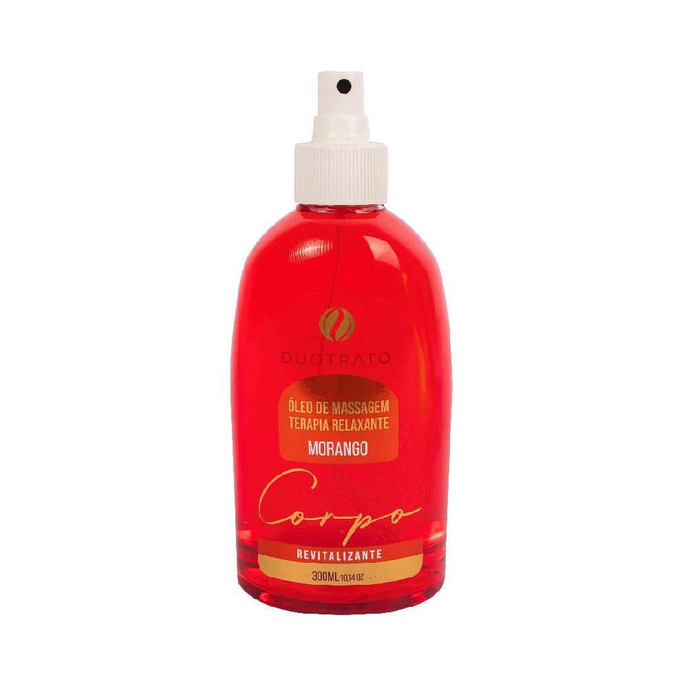 ÓLEO DE MASSAGEM TERAPIA RELAXANTE MORANGO 300ml