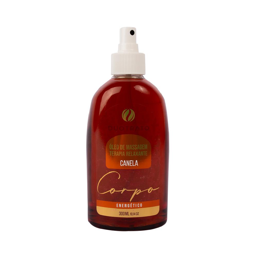 ÓLEO DE MASSAGEM TERAPIA RELAXANTE CANELA 300ml