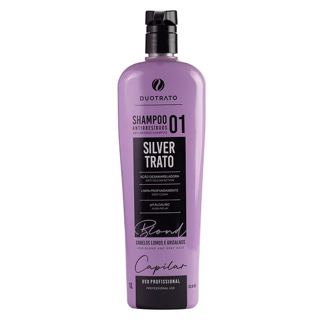 SHAMPOO ANTIRRESÍDUOS DUO LISS SILVER TRATO 1L