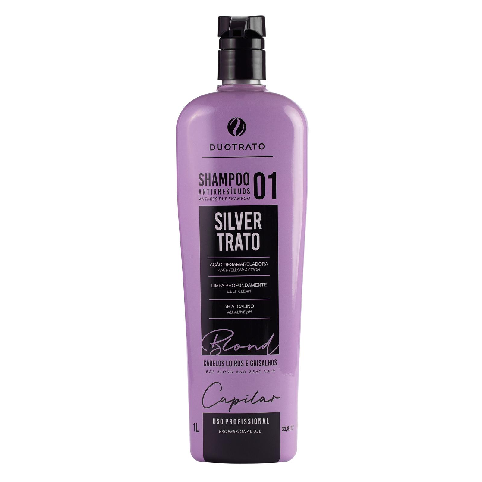 SHAMPOO ANTIRRESÍDUOS DUO LISS SILVER TRATO 1L
