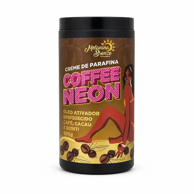 Creme de Parafina Coffee Neon 900g