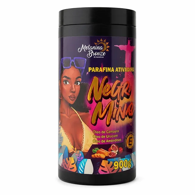 Parafina Ativadora Negra Mina 900g