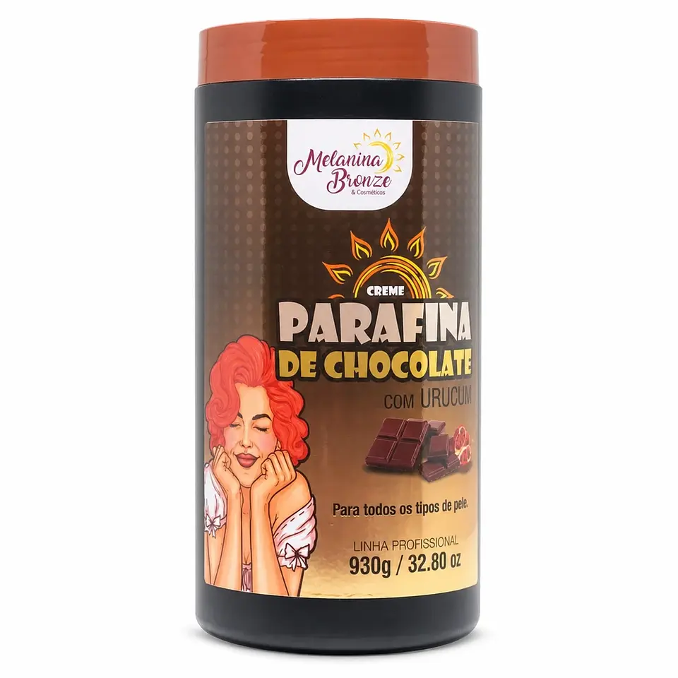 Creme de Parafina Chocolate com Urucum 930g