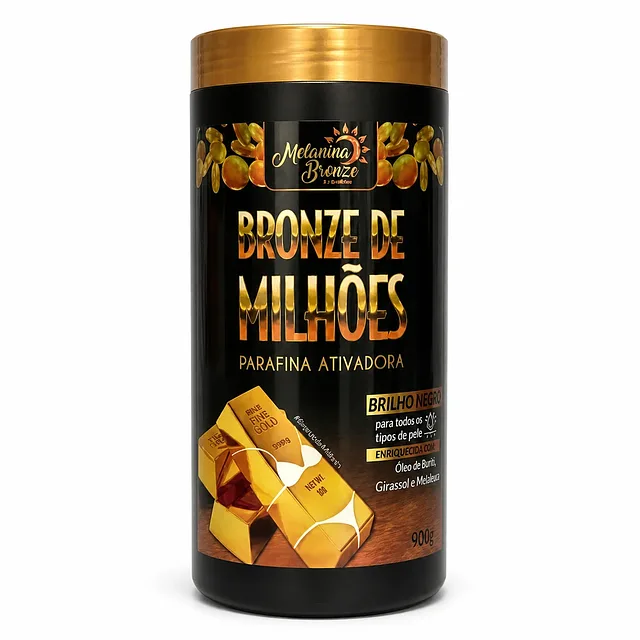 Parafina Ativadora Bronze de Milhões 900g