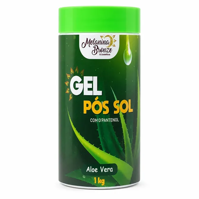 Gel Pós-Sol com D-Pantenol e Aloe Vera 1kg