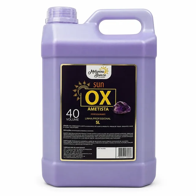 Água Oxigenada Ametista 40 Volumes 5L
