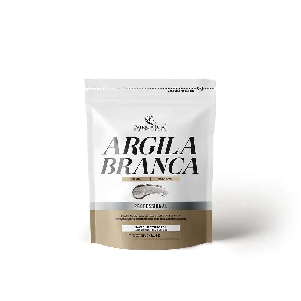 Argila Branca 500g